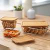 Rotho Bambusdeckel aus der Pagamalu Serie - Ideal für kleine Küchen