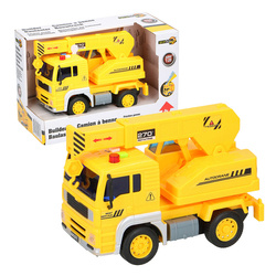 Zabawka dla dziecka ciężarówka z dźwigiem GearBox kolor żółty