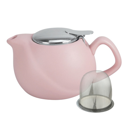 Dzbanek zaparzacz 500ml do herbaty LiluLine kolor różowy