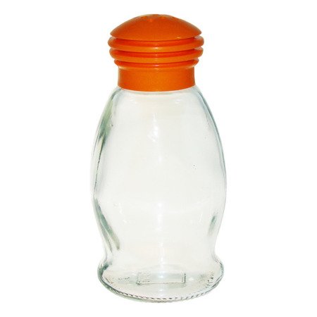 Przyprawnik szklany sól/pieprz Mirage 95 ml pomarańczowy